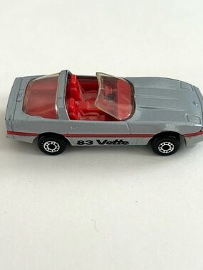 Vintage Matchbox 1983 Corvette No 14 Silver